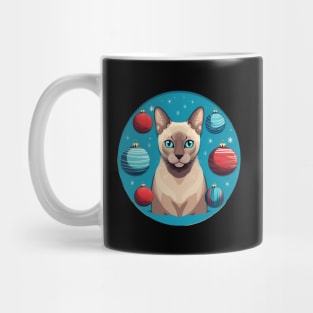 Tonkinese Cat Xmas Ornament, Love Cats Mug